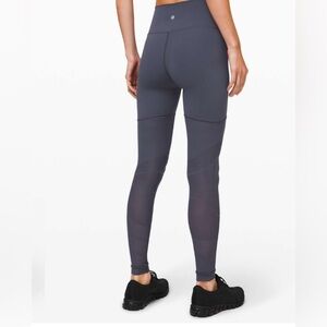 🍋🍋Lululemon Sheer Will High-Rise Tight 28" *Pulse
Stone Blue size 8. Euc 🍋🍋